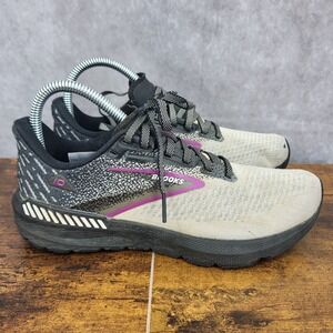 Brooks Athletic Shoes in Gray and Purple